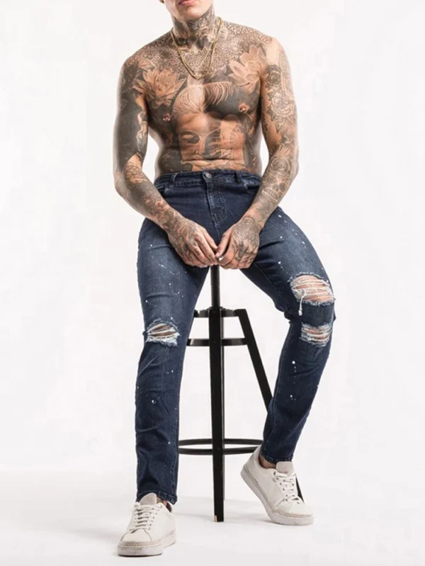 Fashionable Slim Fit Denim Jeans for Men Wholesale