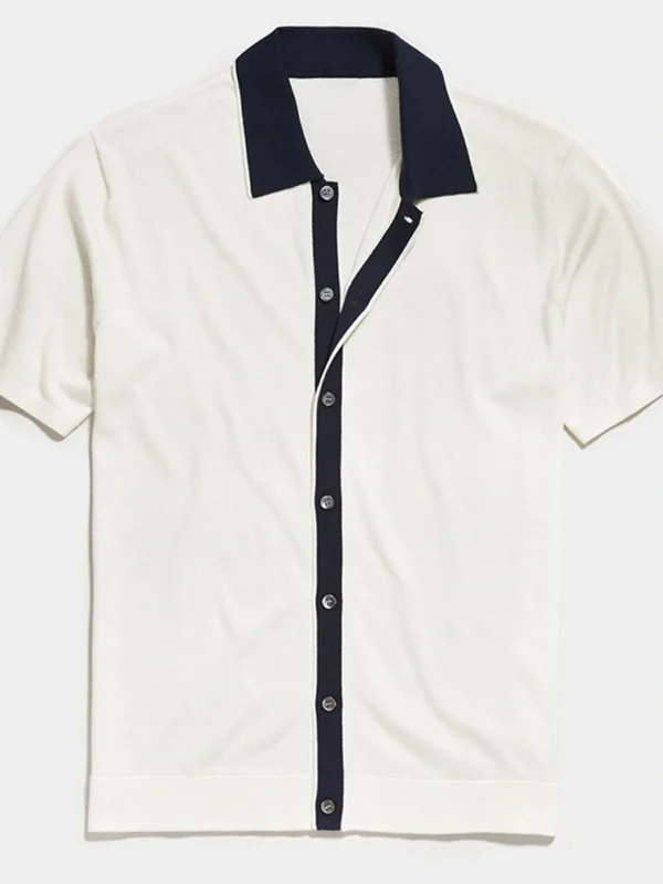 Men's Casual Button-Down Shirts in Cotton Colors