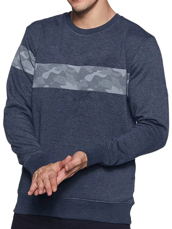 Men’s Cotton Fleece Sweatshirts Custom Designs for Winter