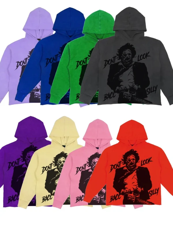 Premium 450 GSM Oversized Cotton Cropped Hoodie Design