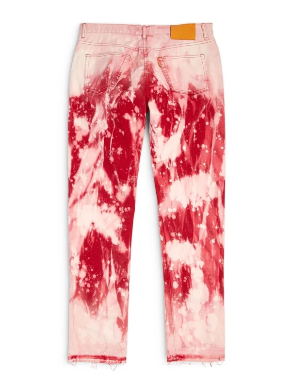 Stylish Tie-Dye Waxing Jeans for Urban Fashion Lovers