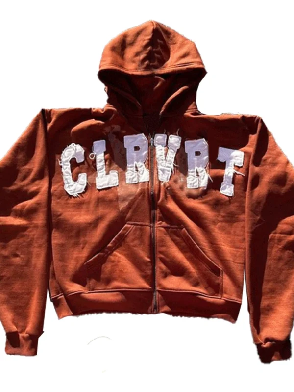 Sun Faded Zip Up Hoodies in Heavyweight Fabric