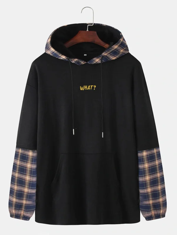 Vintage Oversized Streetwear Blank Plain Cotton Hoodie