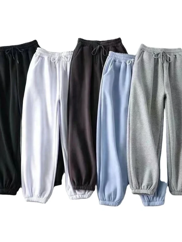 Wholesale Cotton Fleece Street Wear Pant Women