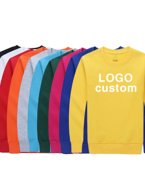 Wholesale Custom Crewneck Sweatshirt 100% Cotton Oversized Style