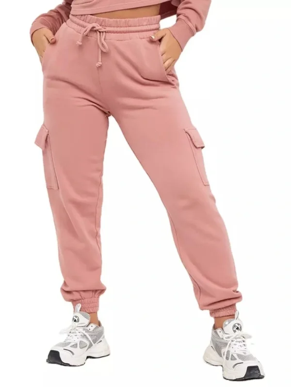 Wholesale Custom Women’s Streetwear Fleece Cotton Joggers
