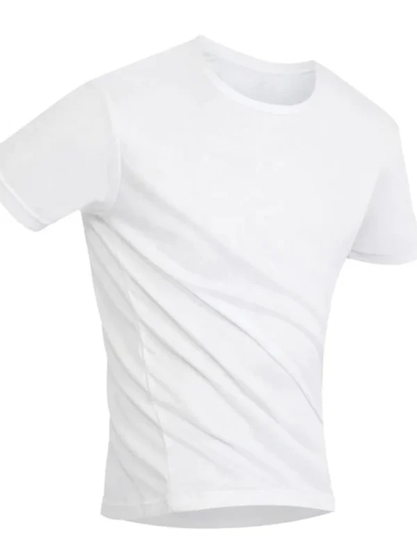 Round Neck Quick  T Shirts for Men - Image 5